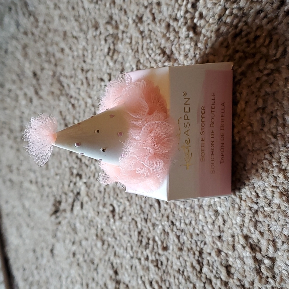 Kate Aspen birthday hat wine stopper
